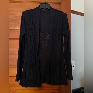New (no tag) light cardigan sweater with pockets